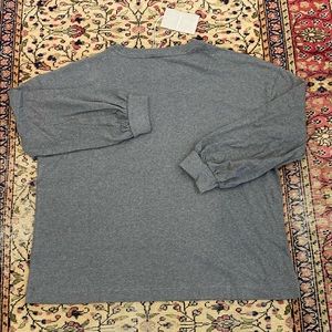 Everlane Organic Cotton Oversized Long-Sleeve Tee